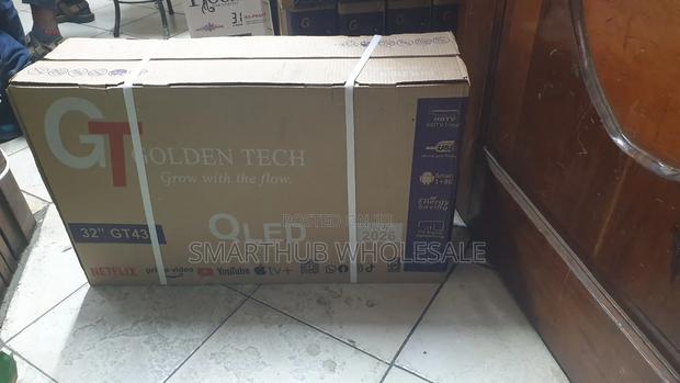 Golden Tech 32" Smart Android Tv ,Wi-Fi
