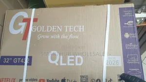 Golden Tech 32" Smart Android Tv ,Wi-Fi