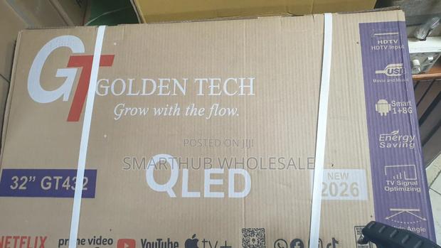 Golden Tech 32" Smart Android Tv ,Wi-Fi - thumbnail 3