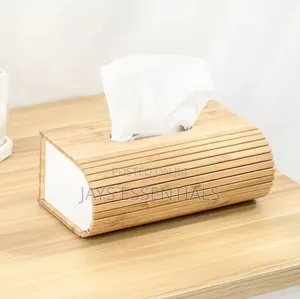 Wooden Bamboo Serviette Holder
