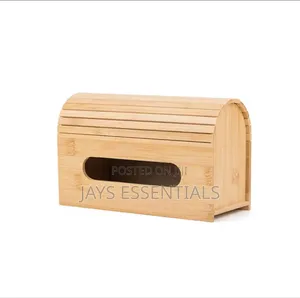 Wooden Bamboo Serviette Holder
