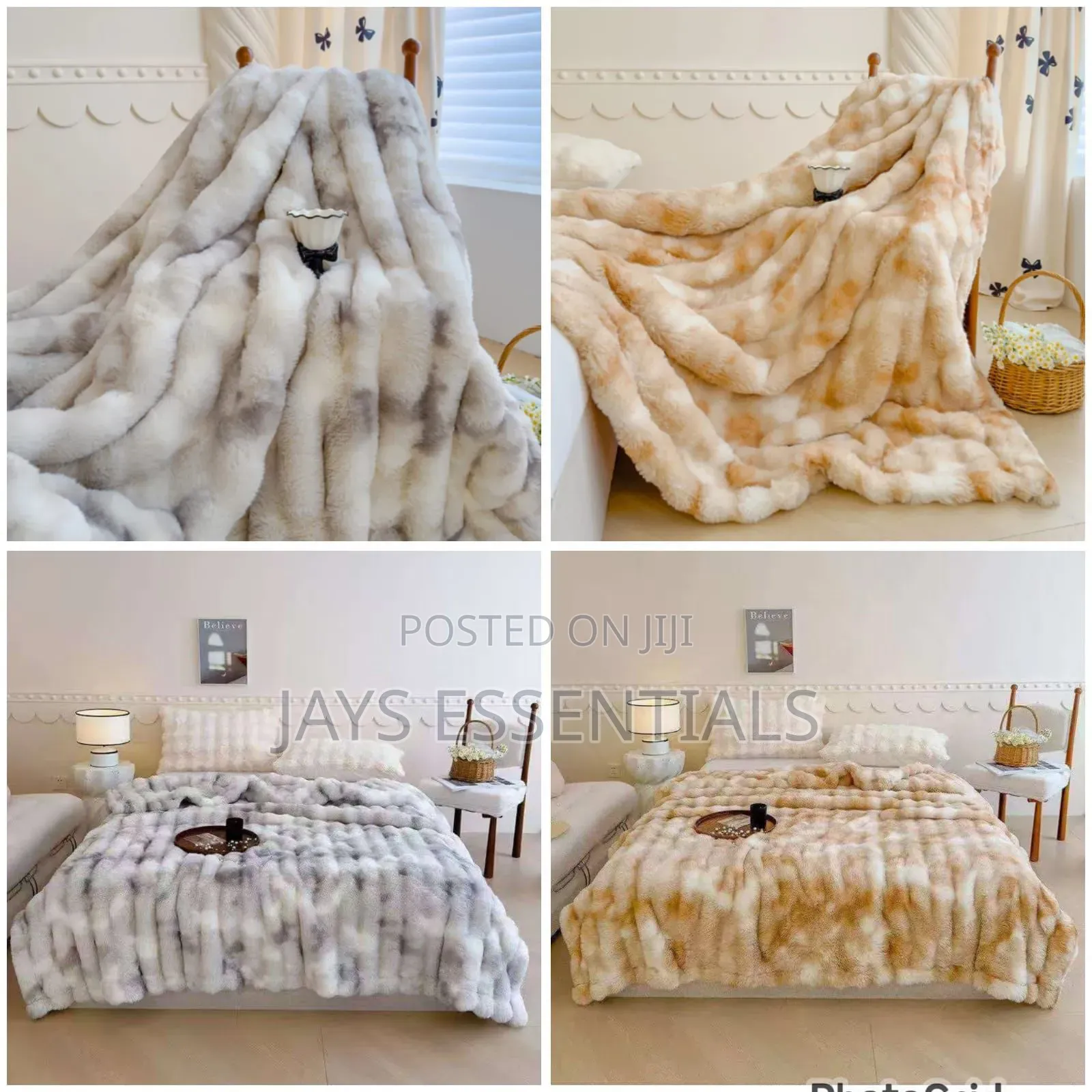 6*7 Dyed Soft Bubble Winter Throw Blanket