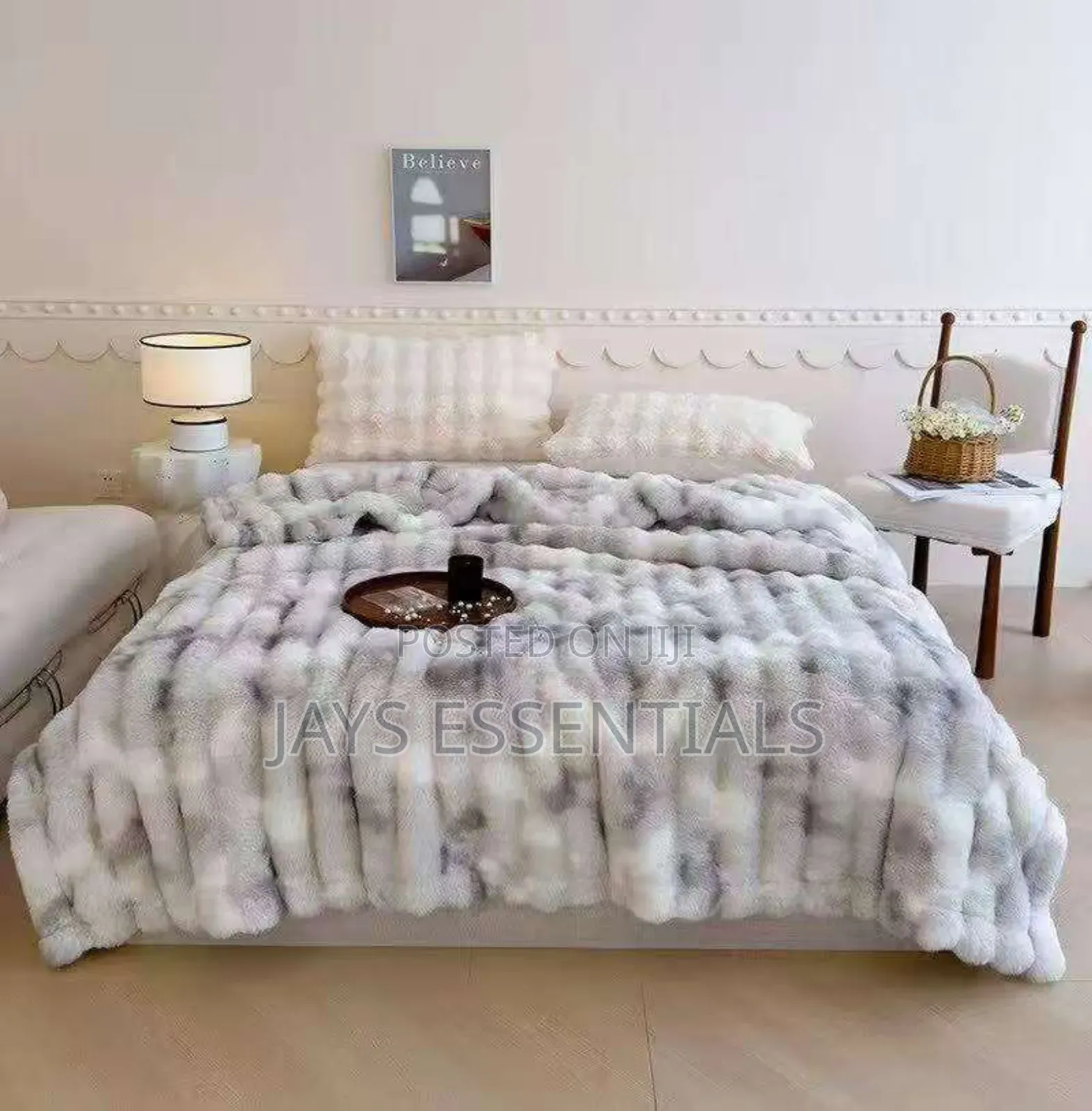 6*7 Dyed Soft Bubble Winter Throw Blanket