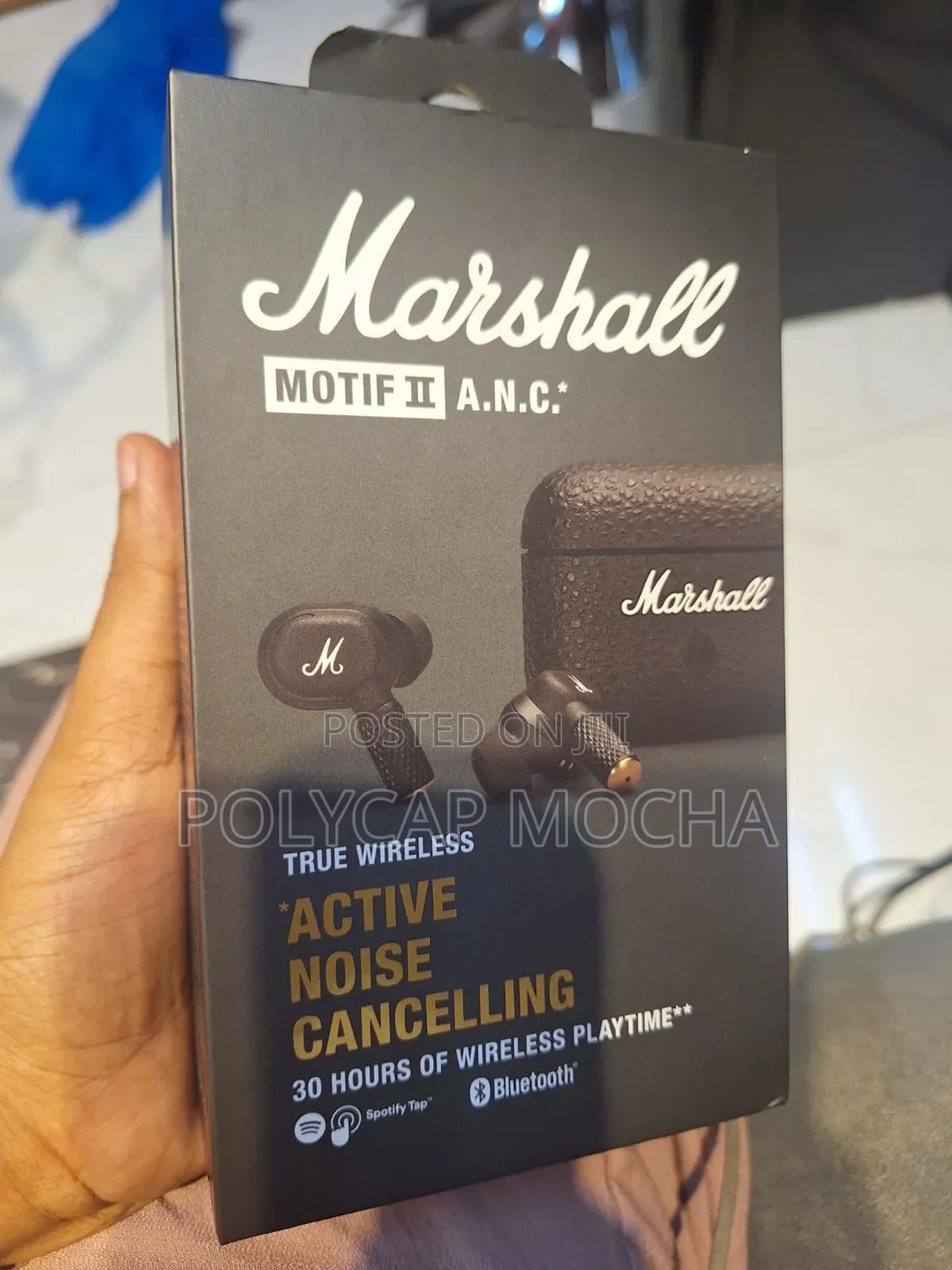 Marshall Motif Ii A.N.C Active Noise-Canceling Earbuds