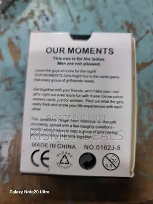 Our Moments Playing Cards Game