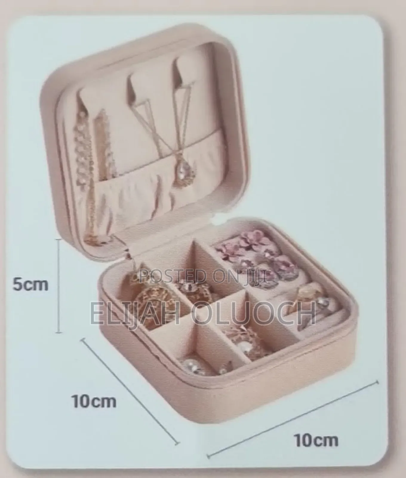 Portable Compact Beauty Accessory Storage Box