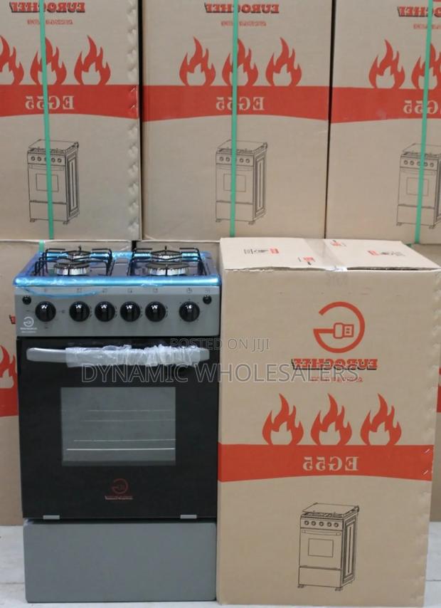 Eurochef Full Gas With Electric Oven +Timer Standing Cooker