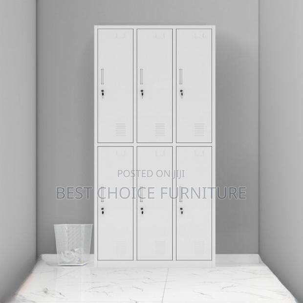 Office Cabinets; 6-Compartment Metallic Office Cabinet - thumbnail 3