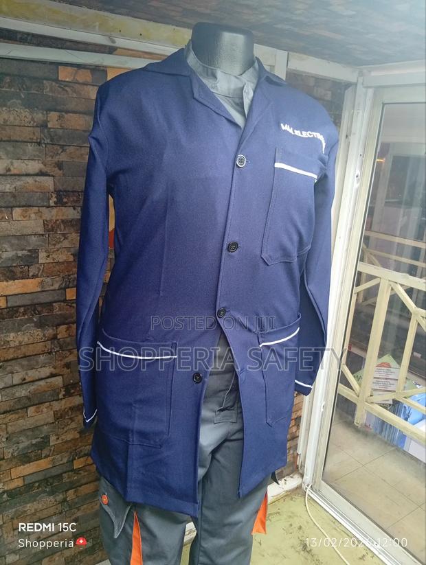 Navy Blue Customized Dutcoat - main view