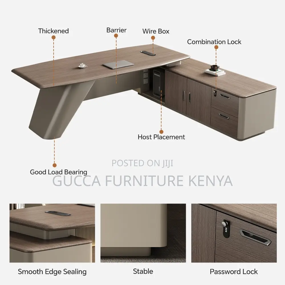 1.8 Meters Executive Manager L-shaped Desk