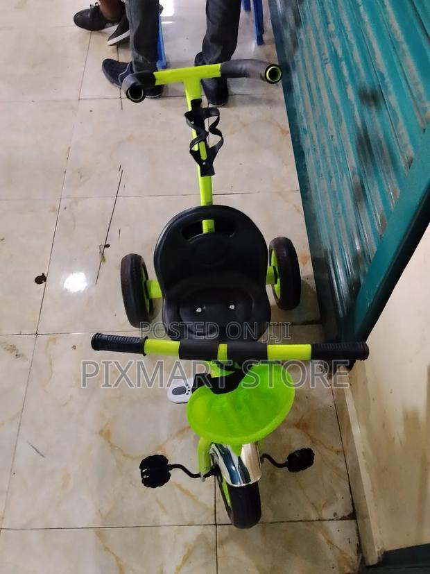 Kids Tricycle With Parent Push Handle - main view