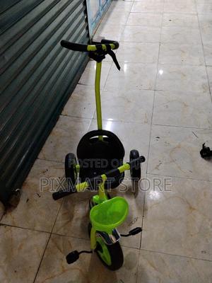 Children’S Tricycle With Push Bar - main view