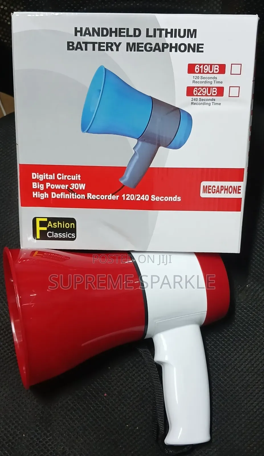 Handheld Lithium Battery Megaphone 50w