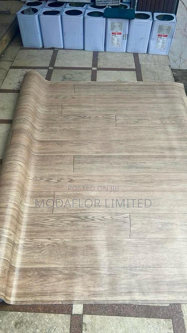 Vinyl Carpet Mkeka Wa Mbao – Elegant Wood Look