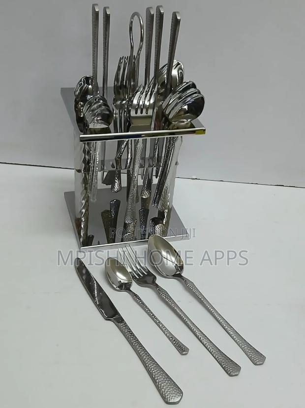 25 PCS Cutlery Set With Stand - thumbnail 2