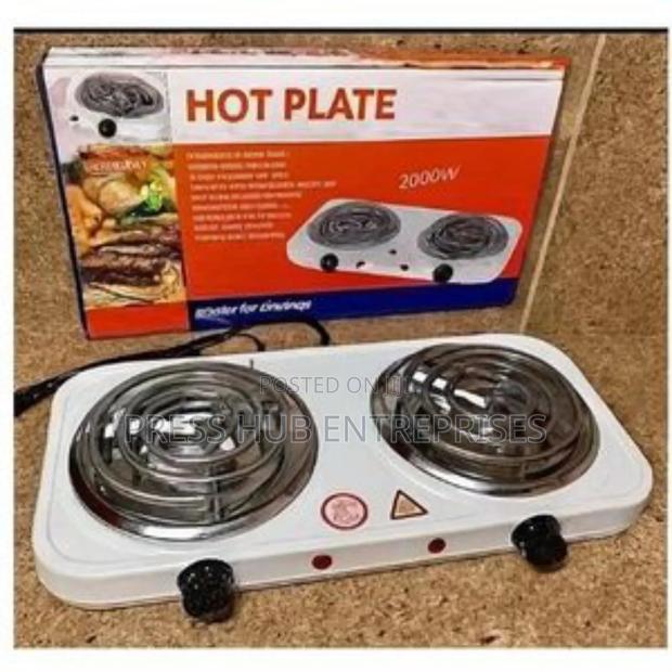 Double Electric Hot Plate;  - main view