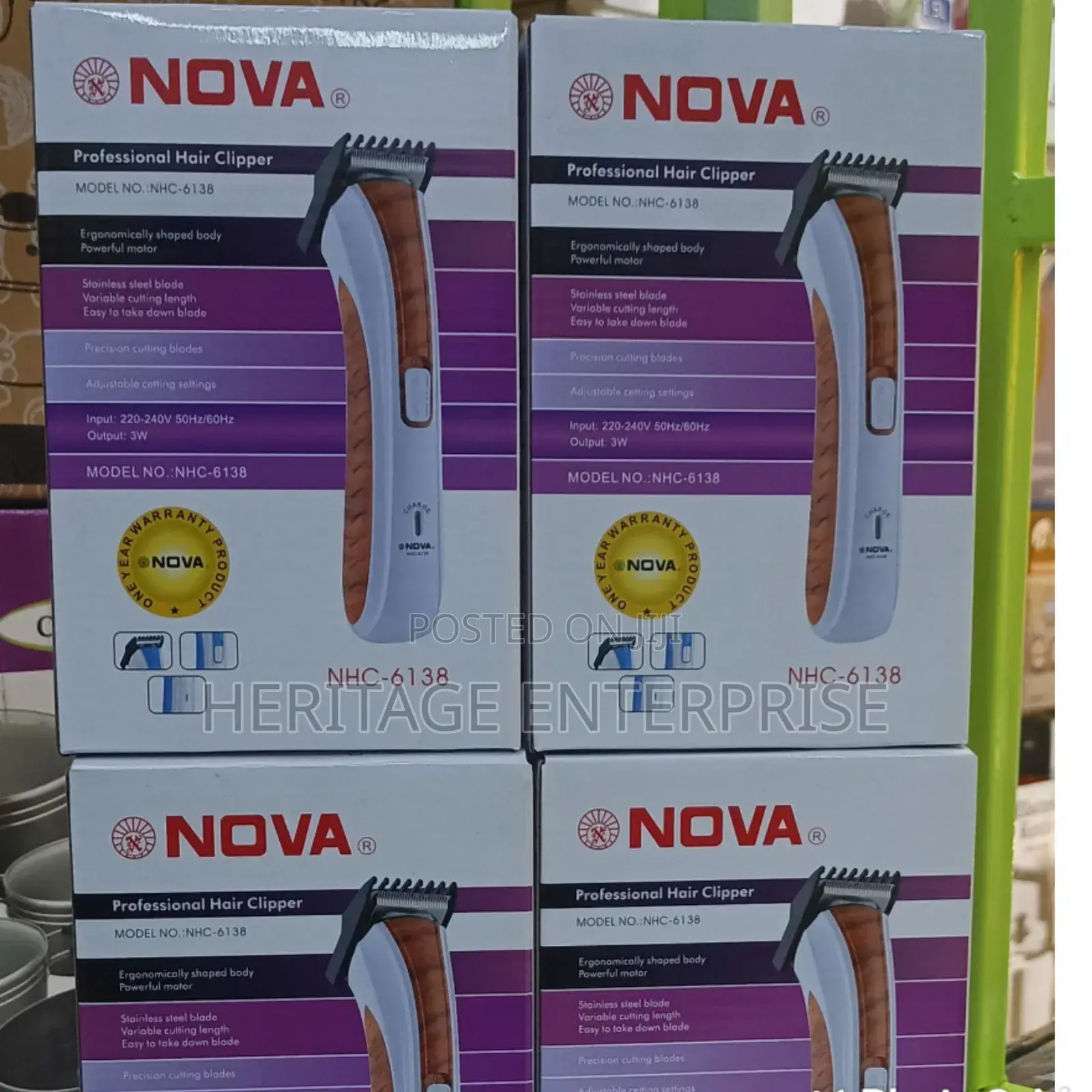 Hair Shaver Nova Professional Hair Clipper