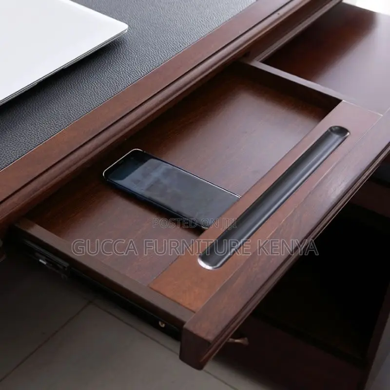 1.8 Meters Mahogany Executive Office Desk