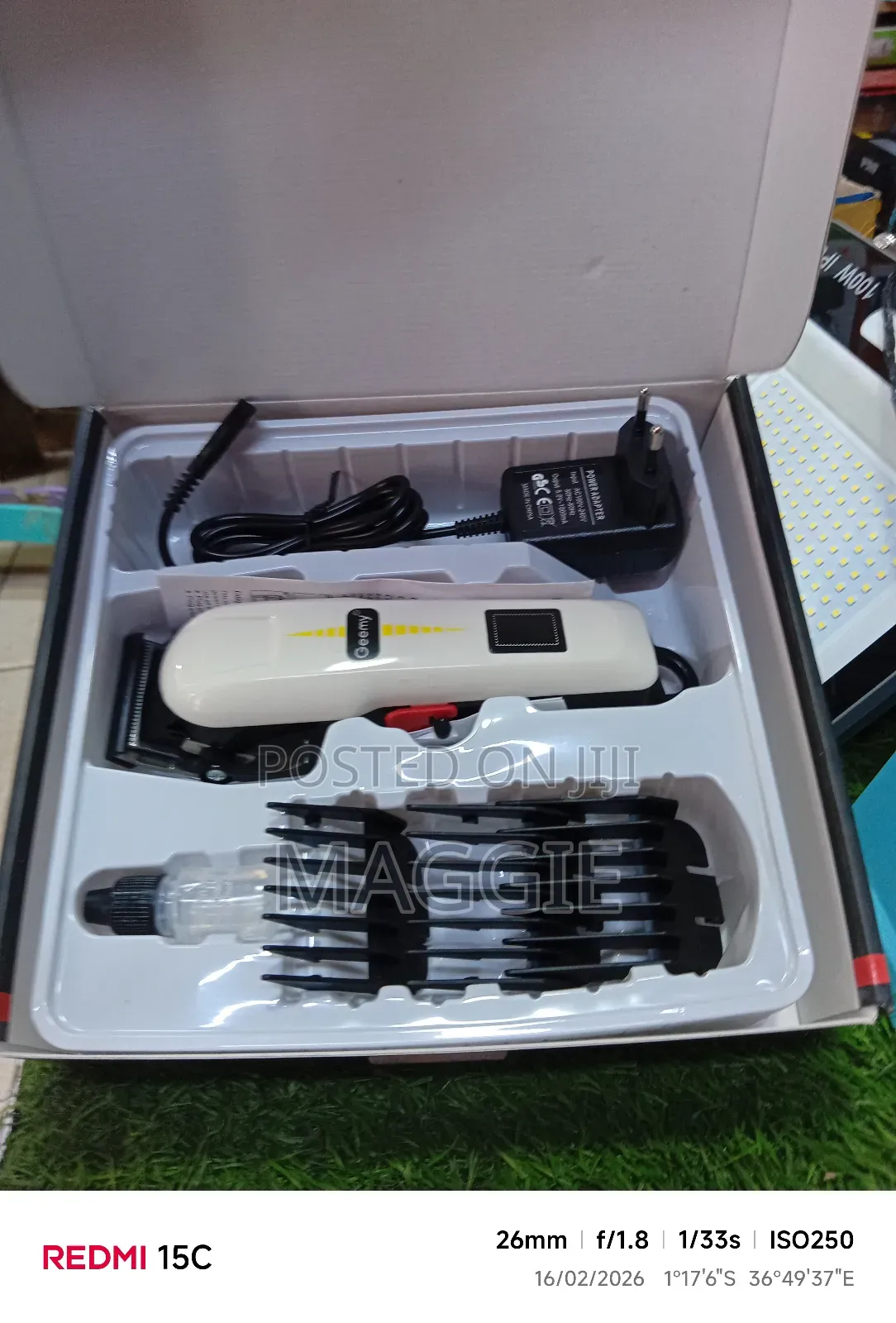 Geemy Professional Hair Clipper Cordless