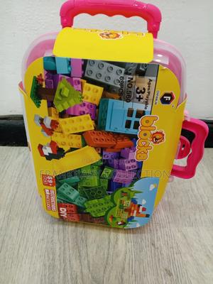 Kids Rolling Building Blocks