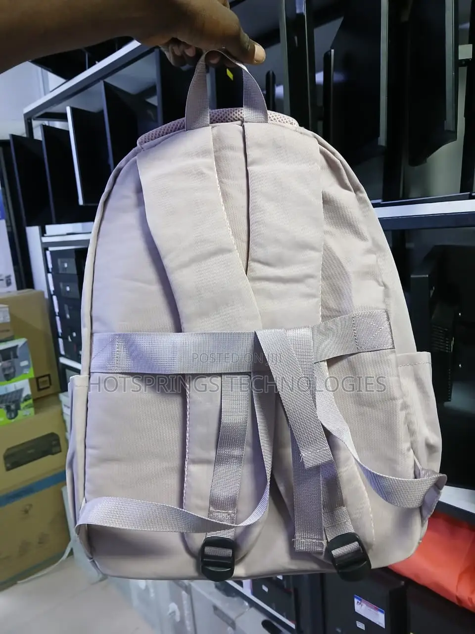 Laptop Bag | Laptop Backpack - Eyry Sac Lavender Color