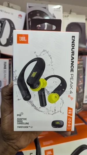JBL Endurance Peak 4 - True Wireless Noise Cancelling Black