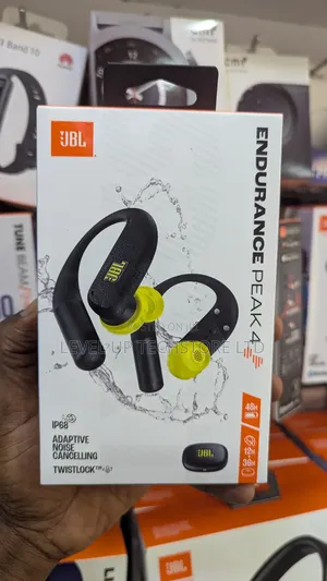 JBL Endurance Peak 4 - True Wireless Noise Cancelling Black