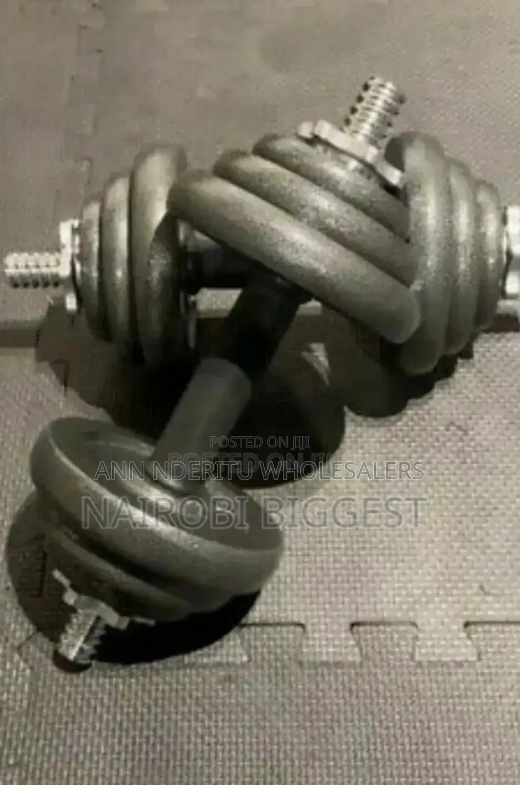 Chrome 20kgs New Original Dumbells