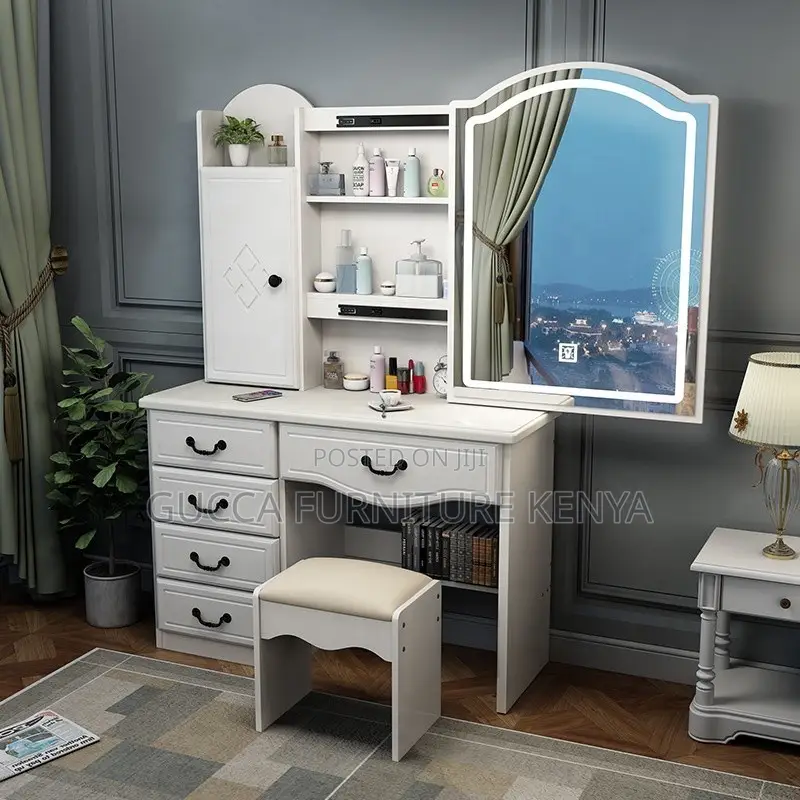 Modern Imported White Vanity Dressing Table
