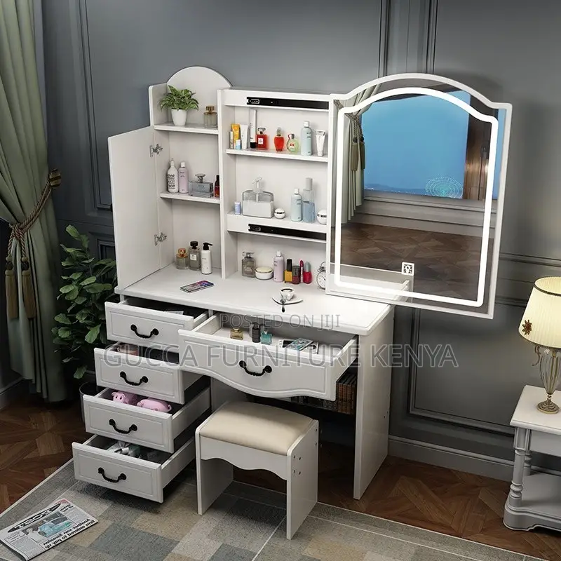 Modern Imported White Vanity Dressing Table