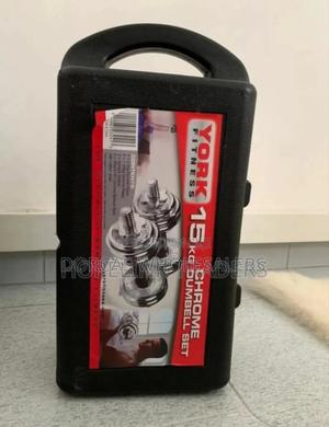 With Case 15kgs Dumbells - thumbnail 2