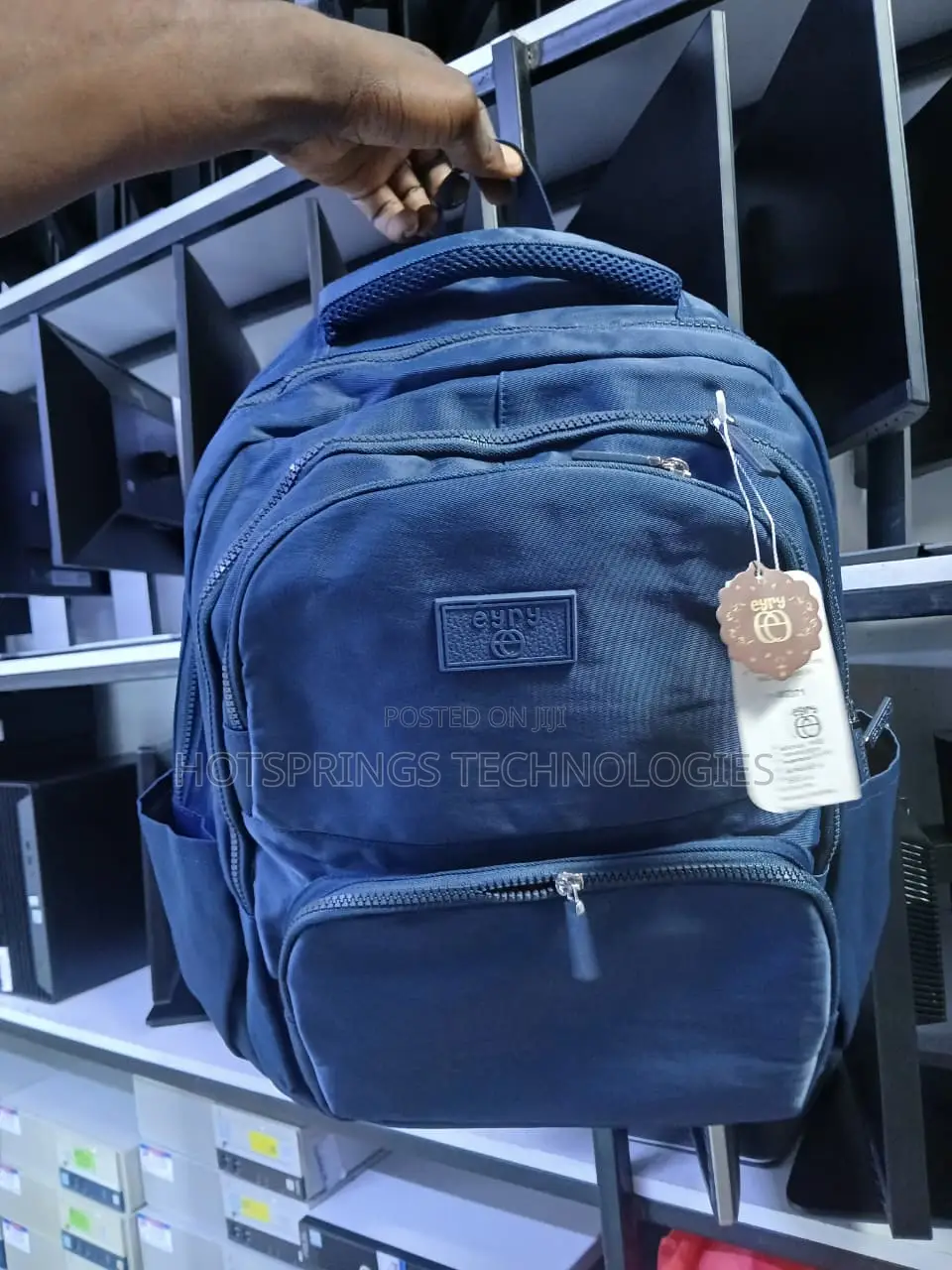 Laptop Bag | Laptop Backpack - Eyry Sac Navy Blue