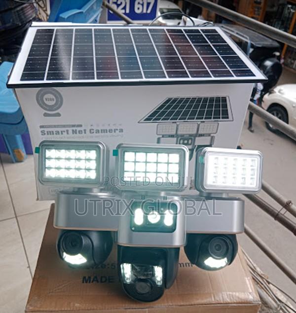 V380 4g Solar Triple Lens Surveillance Cam