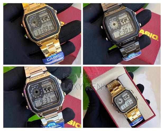 Casio Worldtime Mettalic Watch - main view