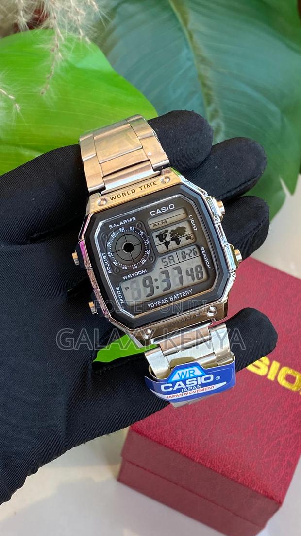 Casio Worldtime Mettalic Watch - thumbnail 4