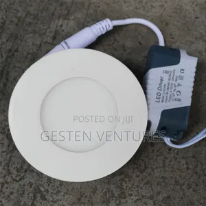 Unique White 3w Round, Ultra-Thin Recessed Led Downlight Panel Te3