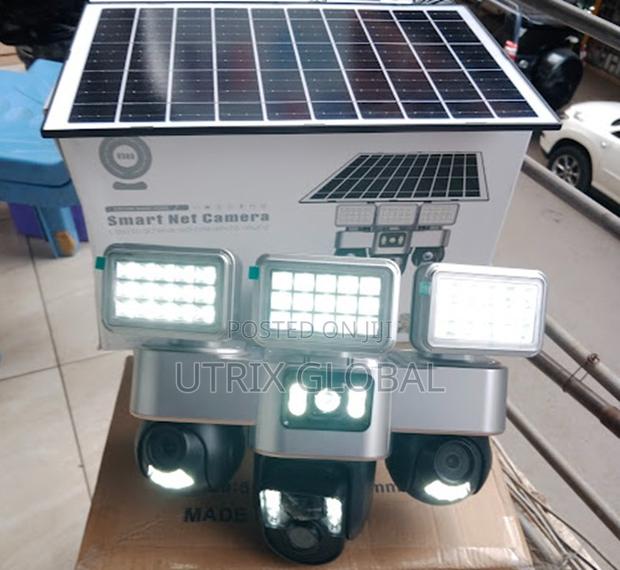 V380 4g Solar 3 Lens Night Vision Cam