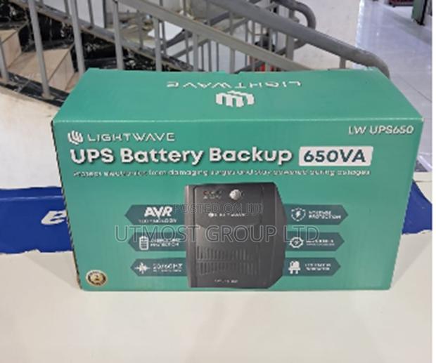Lightwave 650va Affordable Ups Backup - main view