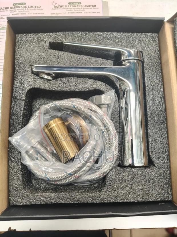 Basin Mixer and Tap Heavy Brass - main view