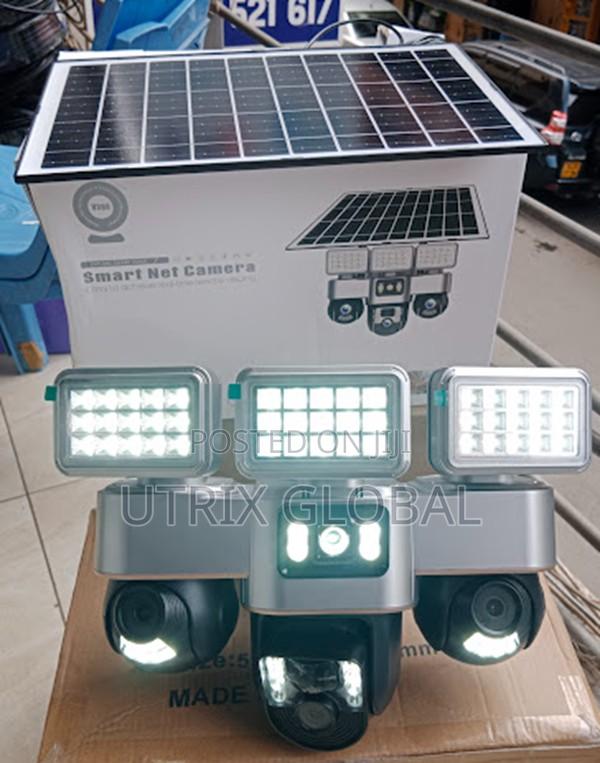 V380 4g Solar Triple Angle Ptz Camera
