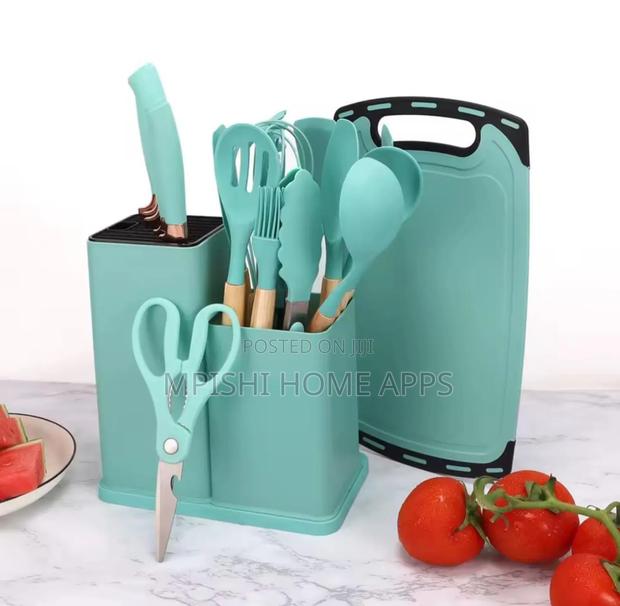 19 in 1 Heat Resistance Silicone Spoon Set - main view