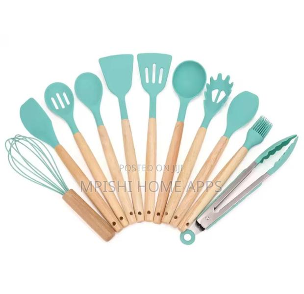 19 in 1 Heat Resistance Silicone Spoon Set - thumbnail 3
