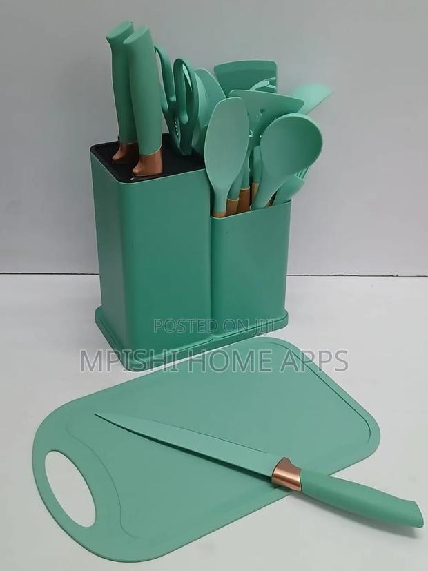 19 in 1 Heat Resistance Silicone Spoon Set - thumbnail 5