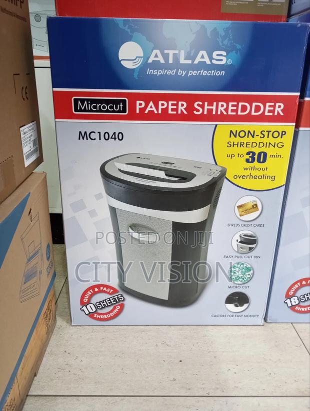 Atlas Shredder Mc1040 Paper Shredder - main view
