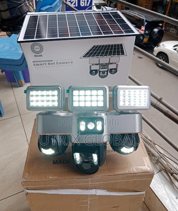 V380 Solar 4g 3 Lens Protection Camera