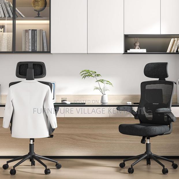 Ergonomic Office Chair, High Back Mesh Desk Chair - thumbnail 3