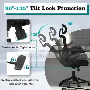 Ergonomic Office Chair, High Back Mesh Desk Chair