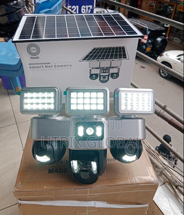 V380 4g Wireless Solar Triple Cctv