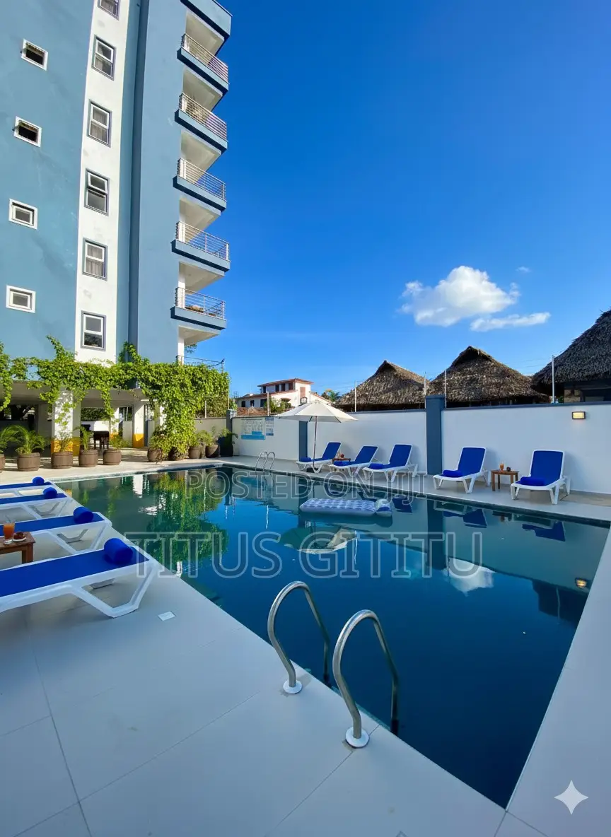Sea View 2 Bedroom Airbnb Nyali | Luxury With Swimming Pool | Beach |
