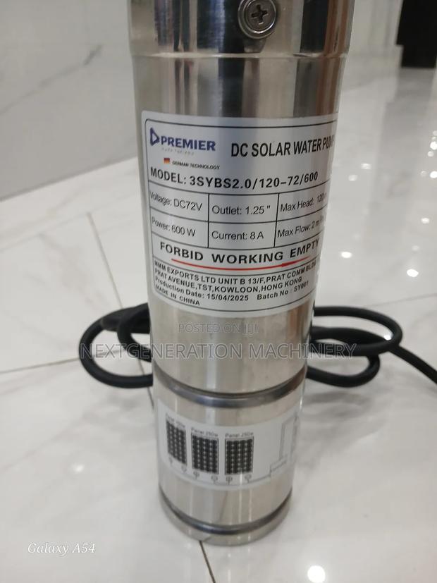 Premier Solar Submersible Pump 120m - thumbnail 3